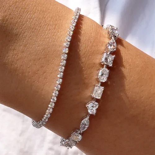 Diamond Tennis Bracelet - Image 3