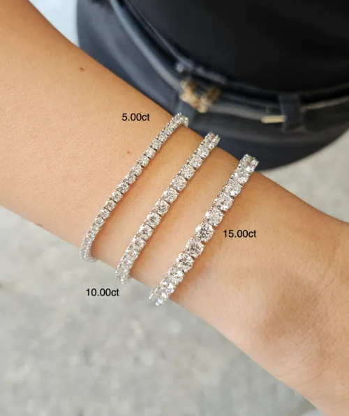 Diamond Tennis Bracelet - Image 4